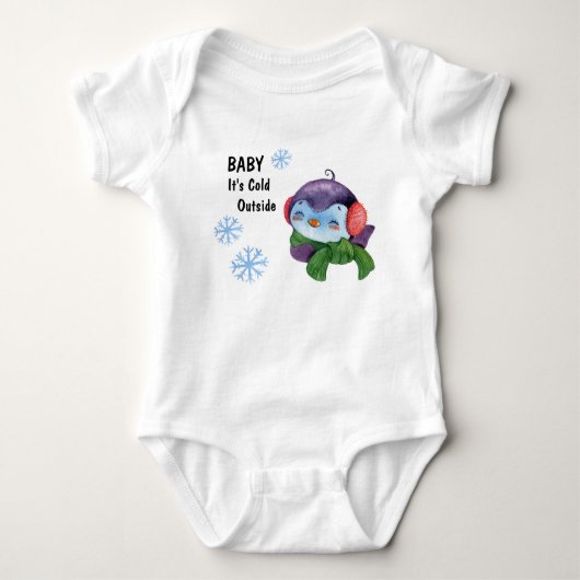 Baby It's Cold Outside T-Shirt (Voorkant)
