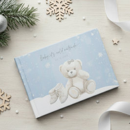 Baby, It's Cold Outside Teddy Bear Winter Gastenboek
