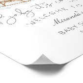 Baby It's Cold Outside Welcome Poster (Hoek)