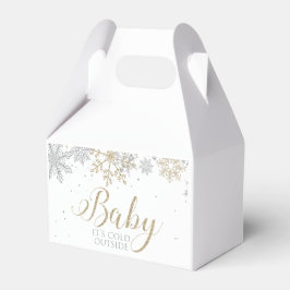 Baby It's Cold Outside Winter Baby Shower Bedankdoosjes