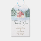 Baby It's Cold Outside Winter Baby Shower Cadeaulabel (Voorkant)