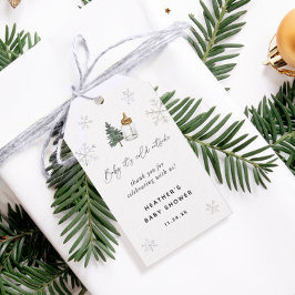 Baby It's Cold Outside Winter Baby Shower Favoriet Cadeaulabel