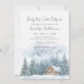Baby It's Cold Outside Winter Baby Shower Kaart (Voorkant)