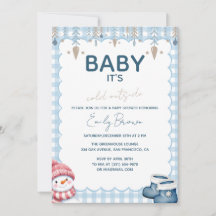 Baby It's Cold Outside Winter Baby Shower