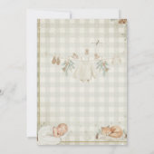 Baby It's Cold Outside Winter Baby Shower  Kaart (Achterkant)