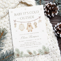 Baby It's Cold Outside Winter Baby Shower