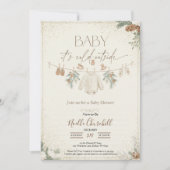 Baby It's Cold Outside Winter Baby Shower  Kaart (Voorkant)