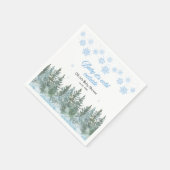 Baby It's Cold Outside Winter Babyshower Servet (Hoek)