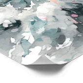 Baby it's cold outside Winter Girl Baby Shower Poster (Hoek)