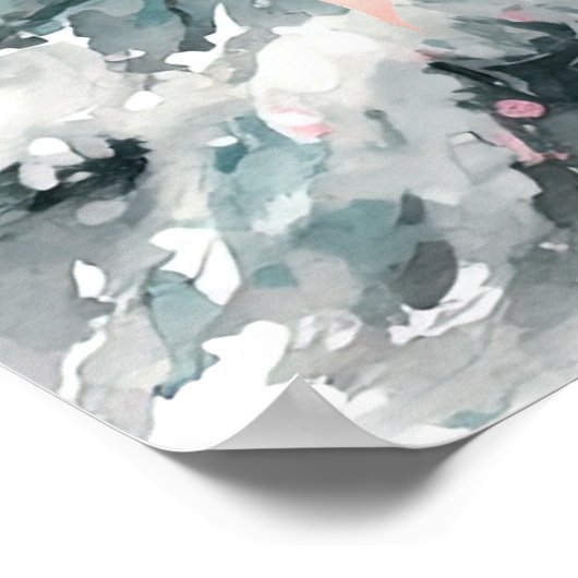 Baby it's cold outside Winter Girl Baby Shower Poster (Hoek)