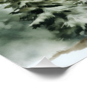 Baby It's Cold Outside Winter Shower Welcome Sign Perfect Poster (Hoek)