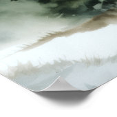 Baby It's Cold Outside Winter Shower Welcome Sign Poster (Hoek)