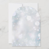 Baby It's Cold Outside Winter Snow Baby Shower Kaart (Achterkant)