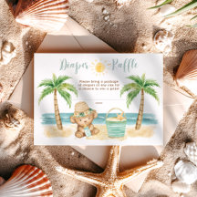 Baby It's Warm Outside Beach Baby Luier Raffle