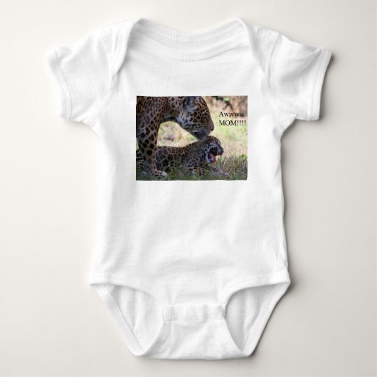 Baby Jaguar Creeper Romper (Voorkant)