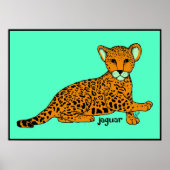 Baby Jaguar Print (Voorkant)