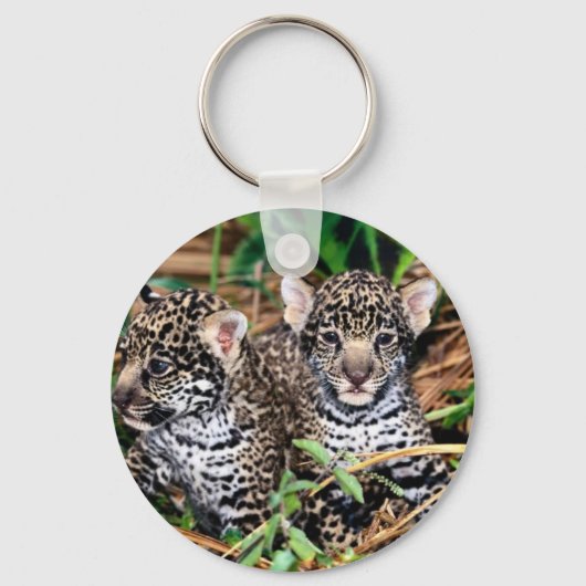 Baby jaguars sleutelhanger (Voorkant)