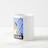 Baby Jail. Scheidingsverklaring voor kinderen. Koffiemok (Center)