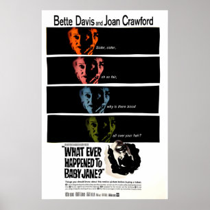 Baby Jane 1962 Film Poster Klassiek Hollywood