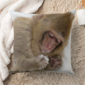 Baby Japans Macaque | Sneeuwaap Kussen (Deken)