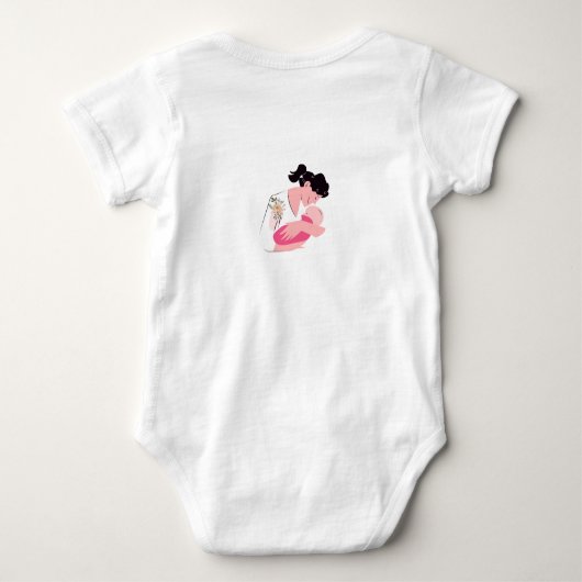 baby jarsey kostuum romper (Achterkant)