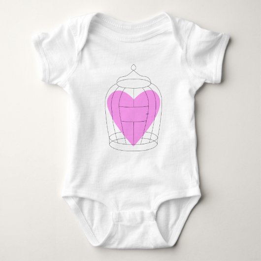 BABY JE STOPT MIJN HARTEKSTE Shirt VOOR Toddler (Voorkant)