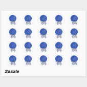 Baby Jellyfish Waterverf Ronde Sticker (Vel)