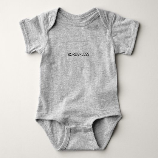 Baby Jersey Body Romper (Voorkant)