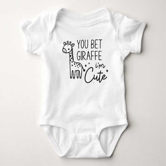 Baby Jersey Body Romper (Voorkant)
