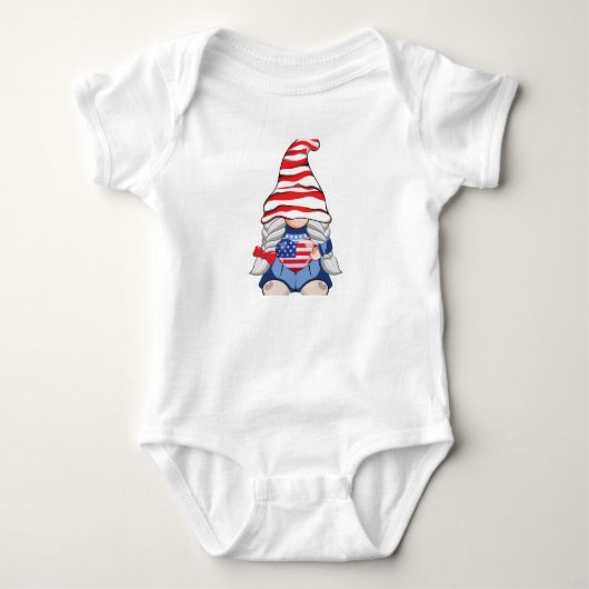 : Baby Jersey Body Romper (Voorkant)