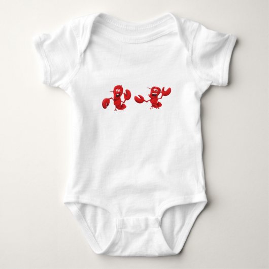 Baby jersey body suit romper (Voorkant)