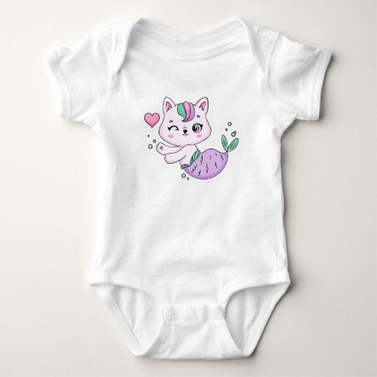 Baby Jersey Bodypakje Romper (Voorkant)