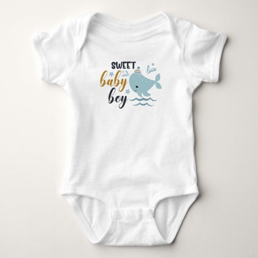 Baby Jersey Bodypakje Romper (Voorkant)