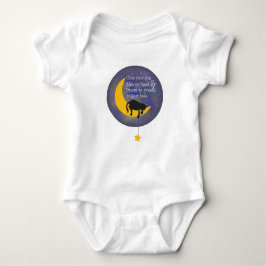 Baby jersey bodysuit