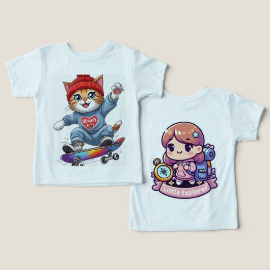 Baby Jersey Bodysuit (Ontwerp Voorkant & Achterkant)