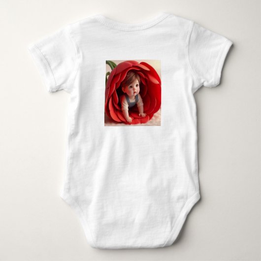 Baby Jersey Bodysuit (Achterkant)