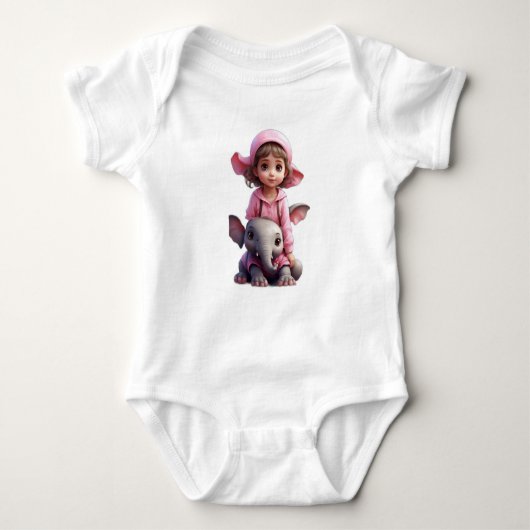 Baby jersey bodysuit (Voorkant)