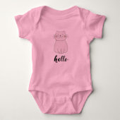 Baby Jersey Bodysuit (Voorkant)
