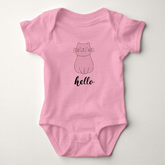 Baby Jersey Bodysuit (Voorkant)