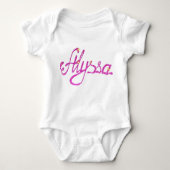Baby Jersey Bodysuit Alyssa (Voorkant)