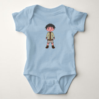 Baby Jersey Bodysuit "Baby Boy"