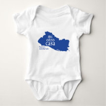 Baby Jersey Bodysuit EL SALVADOR