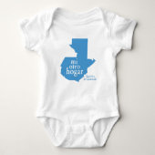 Baby Jersey Bodysuit GUATEMALA (Voorkant)