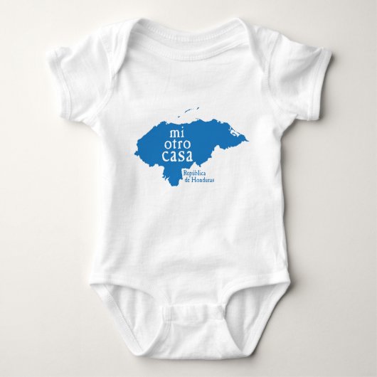 Baby Jersey Bodysuit HONDURAS (Voorkant)