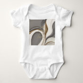 Baby jersey bodysuit in stijlvolle graphics (Voorkant)