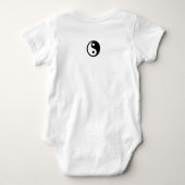 BABY JERSEY BODYSUIT MET VIS (Achterkant)