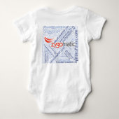 Baby Jersey Bodysuit (square) (Achterkant)