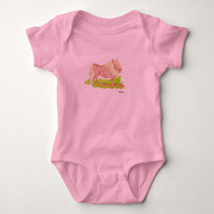Baby Jersey Bodysuit: uitzending van Pony Romper