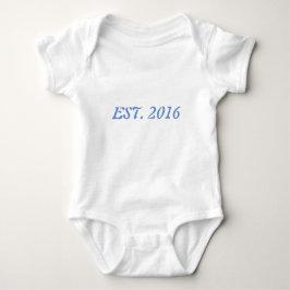 Baby Jersey Bodysuit, White Builed 2017 Romper