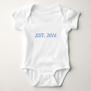 Baby Jersey Bodysuit, White Builed 2017 Romper